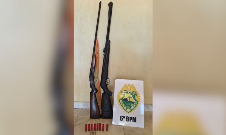 Ação Policial: Homem com mandado de prisão é detido com armas de fogo em Três Barras do Paraná