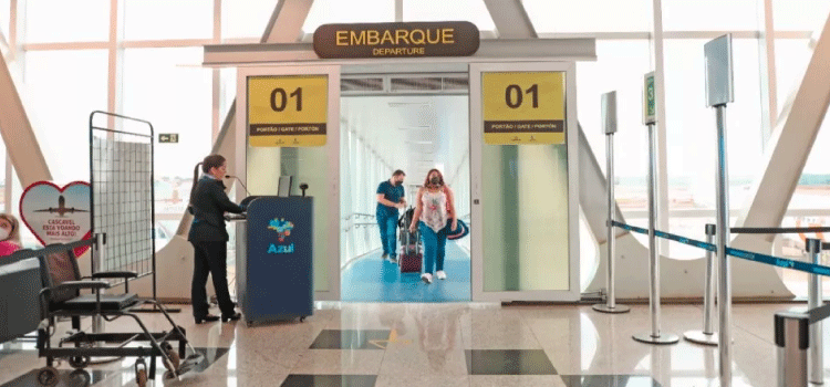 Aeroporto de Cascavel tem voos para cidades nordestinas.