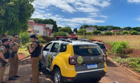 ANAHY: Homem tenta desarmar policial e acaba baleado.