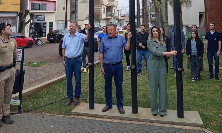 Ato Cívico marca abertura da Semana da Pátria em Guaraniaçu