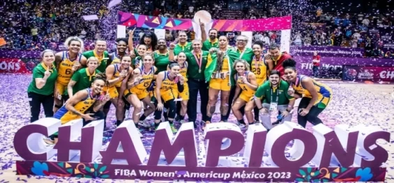 BASQUETE: Brasil derrota Estados Unidos e é campeão invicto da Copa América.