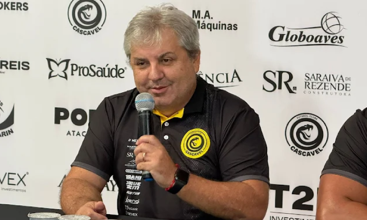 Cascavel anuncia Gilson Kleina como novo treinador para a temporada.