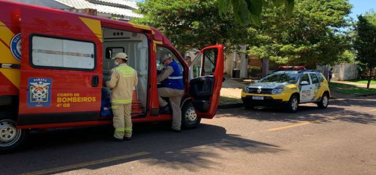 CASCAVEL: Briga entre irmãos termina com homem atingido por golpe de facão no bairro Santa Felicidade.