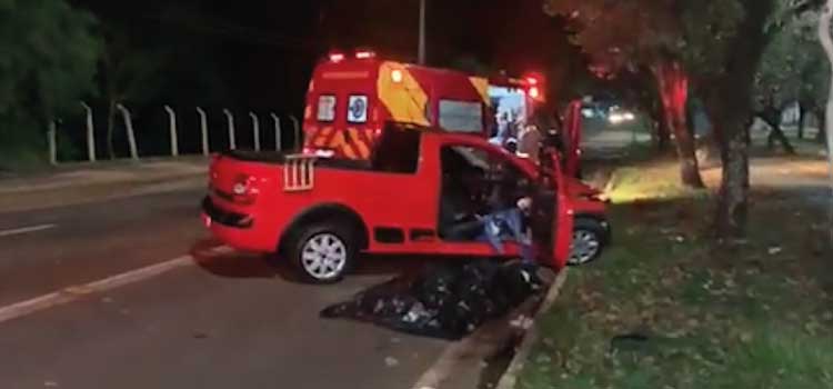 CASCAVEL: Homem perde controle de Saveiro, bate contra árvore e acaba morrendo.