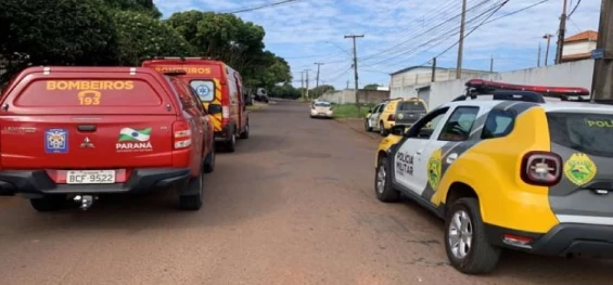 CASCAVEL: Jovem fica gravemente ferido após colisão com caminhão no Jardim Consolata.