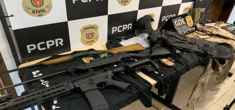 CASCAVEL: Preso suspeito de cometer assalto se passando por policial federal na rodoviária de Cascavel.