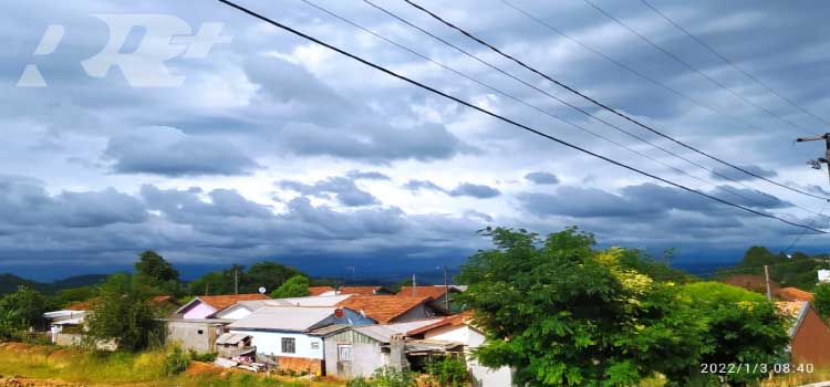 CLIMA: Temporais podem ser registrados no sudoeste, oeste, noroeste e norte do Paraná