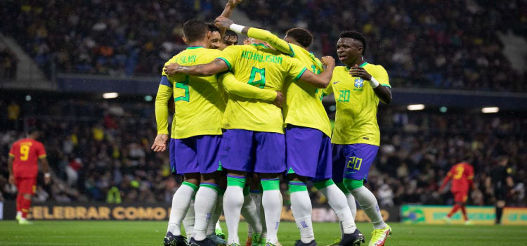 Com golaço do Casemiro, Brasil garante a vitória contra a Suiça por 1 a 0.
