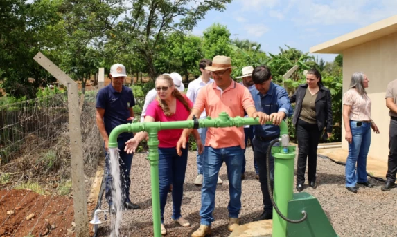 Guaraniaçu: Comunidade de Bela Vista recebe Poço Artesiano e garante água de qualidade para mais de 70 famílias