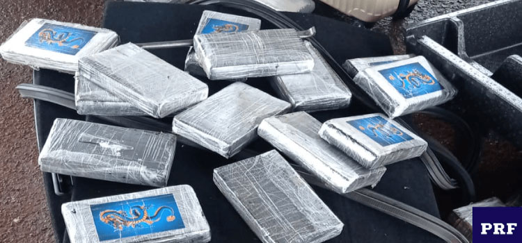 CONTRABANDO: PRF apreende carga de cocaína de R$ 7 milhões em Cascavel/PR.