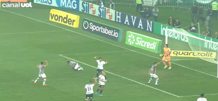 COPA DO BRASIL: Corinthians reage a gols relâmpagos e empata com o Fluminense na semifinal.