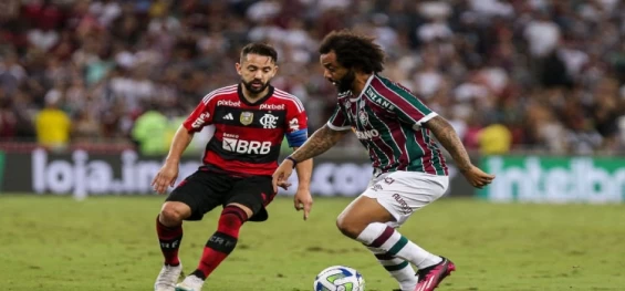 COPA DO BRASIL: Mesmo com um a menos, Fluminense segura empate com o Flamengo.