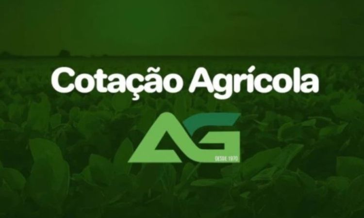 Cotações Agrícolas para esta Quinta-feira 07 de Maio de 2026