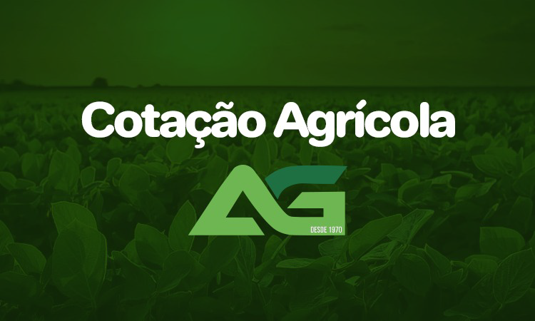 Cotações Agrícolas para esta Terça-feira 21 de Outubro de 2025