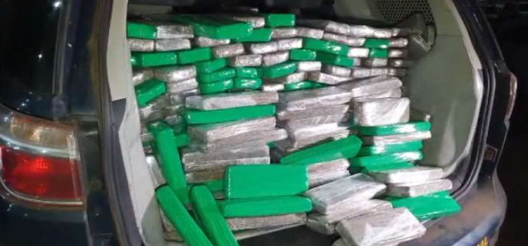 DESCAMINHO: PRF apreende mais de 300 kg de maconha sendo transportados em carro na BR-277.