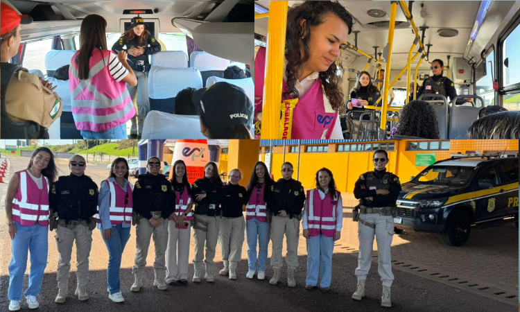 Dia Internacional da Mulher: EPR Iguaçu participa da Operação “Rosas de Aço” e programa distribuição de flores