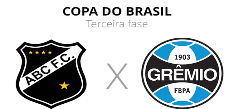 ESPORTES: ABC x Grêmio; onde assistir ao vivo, horário e escalações.