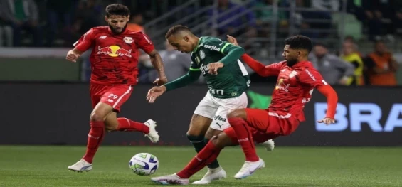 ESPORTES: Bragantino arranca empate e impede Palmeiras de assumir ponta.