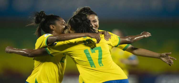 ESPORTES: Brasil vai à final da Copa América Feminina e garante vaga olímpica.