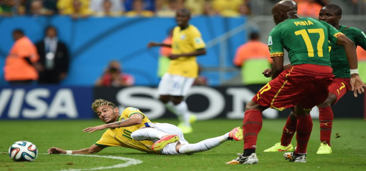 ESPORTES: Camarões volta a atravessar o caminho do Brasil em uma Copa.