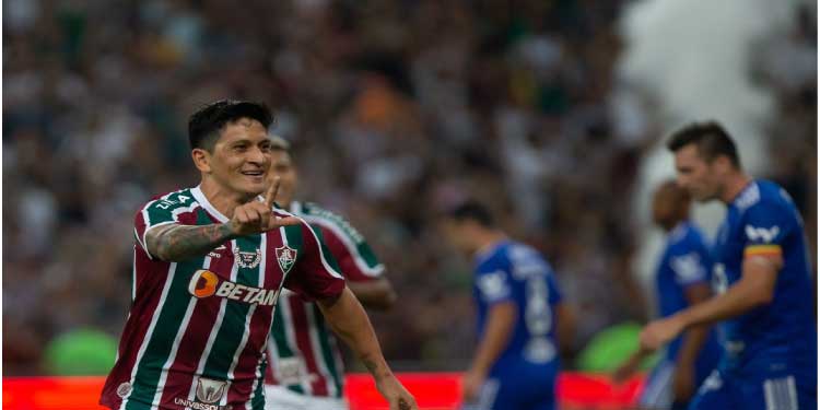 ESPORTES: Cano decide e Fluminense parte na frente do Cruzeiro na Copa do Brasil.