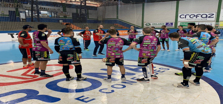 ESPORTES: Cascavel Futsal se prepara para duelo com Sorocaba.