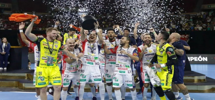 ESPORTES: Cascavel Futsal supera o Joinville e se torna bicampeão da Libertadores.