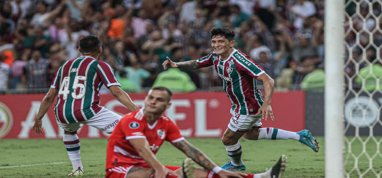 ESPORTES: Com três gols de Cano, Fluminense goleia River Plate na Libertadores.