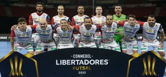 ESPORTES: Conmebol define horário do Cascavel Futsal na semifinal da Libertadores.