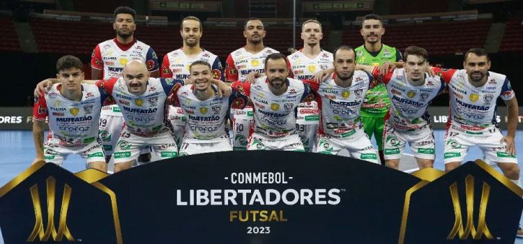 ESPORTES: Conmebol define horário do Cascavel Futsal na semifinal da Libertadores.
