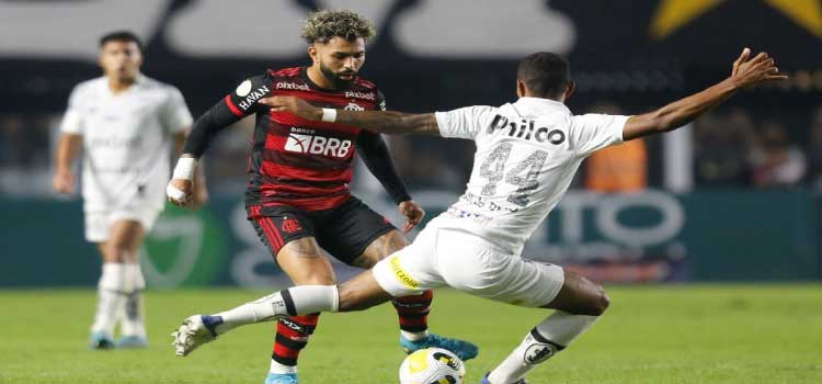 ESPORTES: Em clima de Libertadores, Flamengo encara Santos pelo Brasileirão.