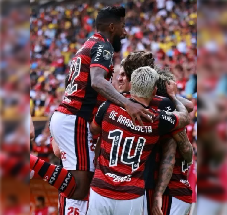 ESPORTES: Flamengo bate o Athletico-PR e conquista sua terceira Copa Libertadores.