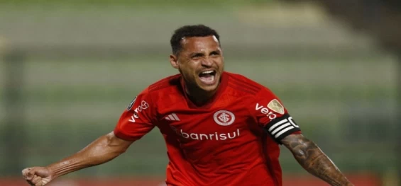 ESPORTES: Internacional vence e assume liderança do Grupo B da Copa Libertadores.