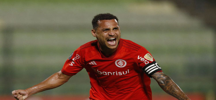 ESPORTES: Internacional vence e assume liderança do Grupo B da Copa Libertadores.