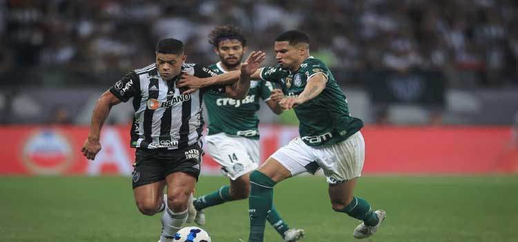 ESPORTES: Palmeiras mostra força e arranca empate com o Atlético na Libertadores.