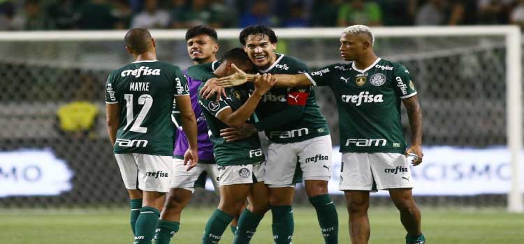 ESPORTES: Palmeiras passeia no Allianz Parque e chega às quartas da Libertadores.