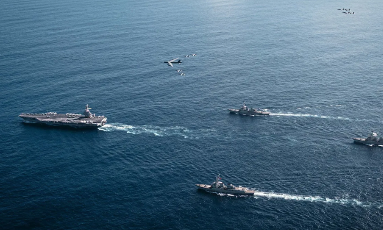 EUA reforçam presença militar no Oriente Médio com o envio de terceiro porta-aviões