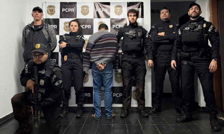 Foragido há mais de um ano, condenado a 69 anos de prisão por estupro de vulnerável e homicídio é preso pelo NUCRIA em Corbélia
