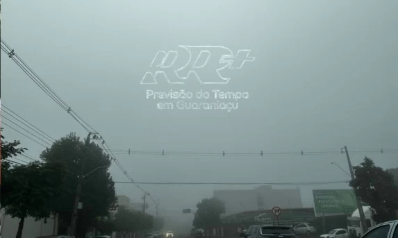 Frente fria avança e derruba temperaturas em Guaraniaçu nesta sexta-feira; mínima chega aos 12°C