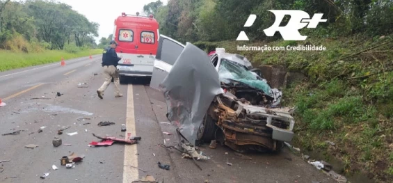 GUARANIAÇU: Acidente com vítima fatal é no Km 530 da BR 277, comunidade de Mato Queimado.