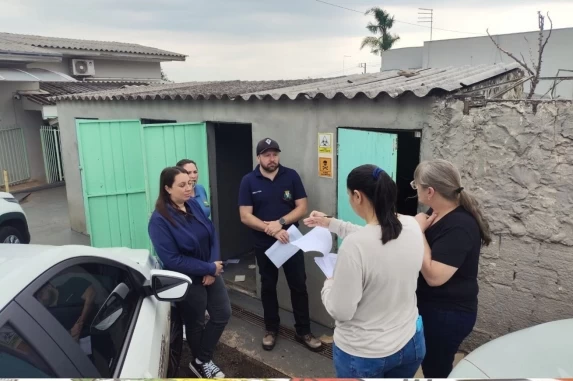 GUARANIAÇU: Agentes de Combate às Endemias participam de atividade prática sobre manejo de resíduos de saúde