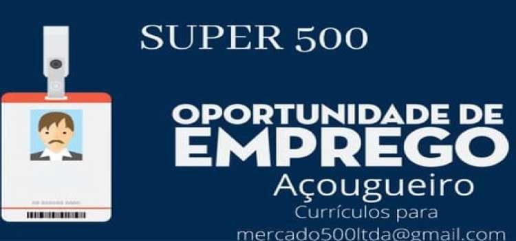 GUARANIAÇU: Atenção! Oportunidade de EMPREGO