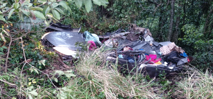 GUARANIAÇU: Casal catarinense perde a vida em grave acidente na Rodovia BR 277, KM 523.