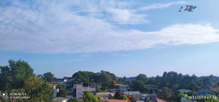 GUARANIAÇU: Domingo de Sol, temperatura próxima dos 30ºC e com possibilidade de chuva isolada