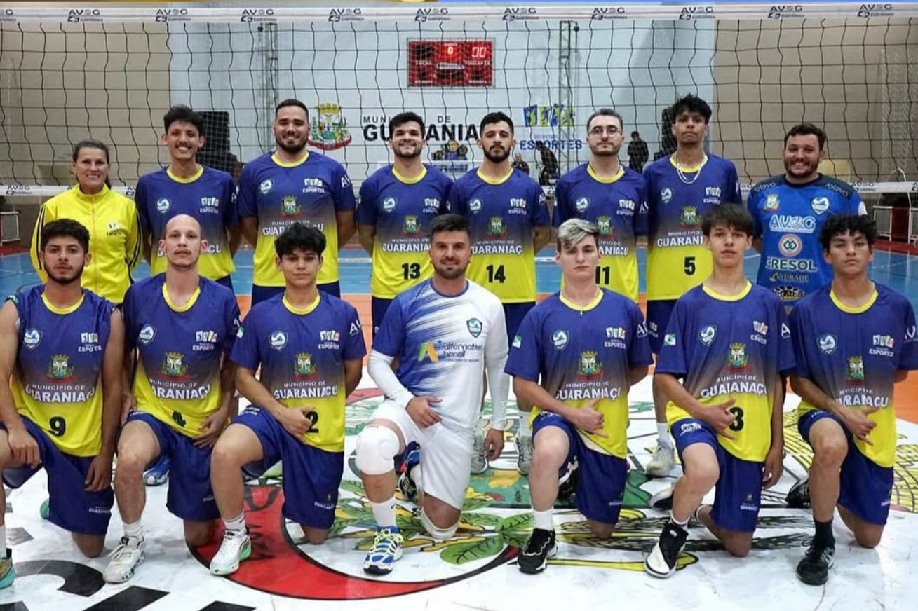 GUARANIAÇU: vôlei masculino é campeão do Jarcan's 2025