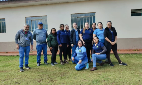 Guaraniaçu: Equipe de saúde faz campanha de prevenção para idosos na linha Lejanoski