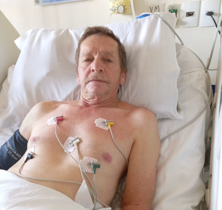GUARANIAÇU: Família de Luiz Carlos Sinhuri de 64 anos, diagnosticado com problema no coração solicita apoio para procedimento cirúrgico.