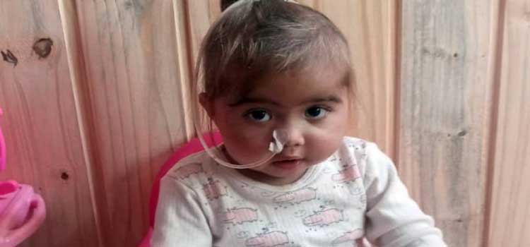 GUARANIAÇU: Família necessita de ajuda financeira para tratamento de menina de 2 anos de idade.