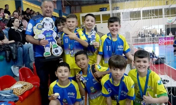 GUARANIAÇU: Guaraniaçu conquista três títulos na Copa Garotinho em Laranjeiras do Sul