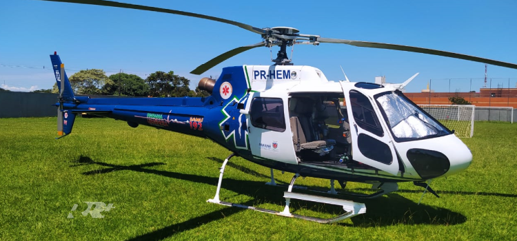 GUARANIAÇU: Homem com Choque Cardiogênico é transferido pelo Aeromédico do CONSAMU para atendimento em Cascavel.